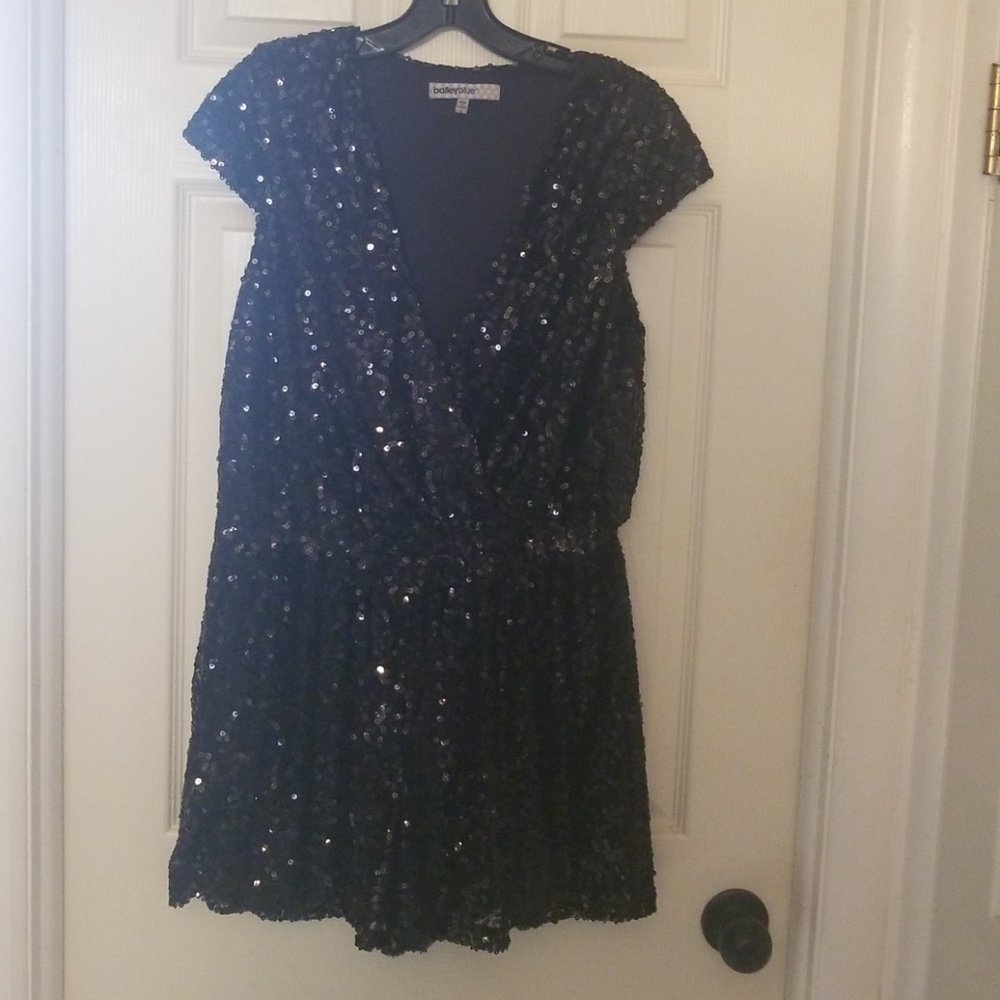 Sequined Romper
